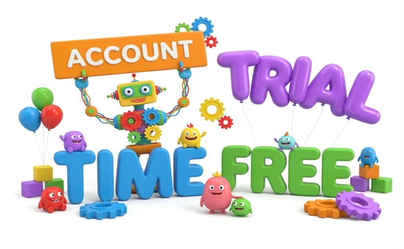 Parent creating a MathActs account on a laptop